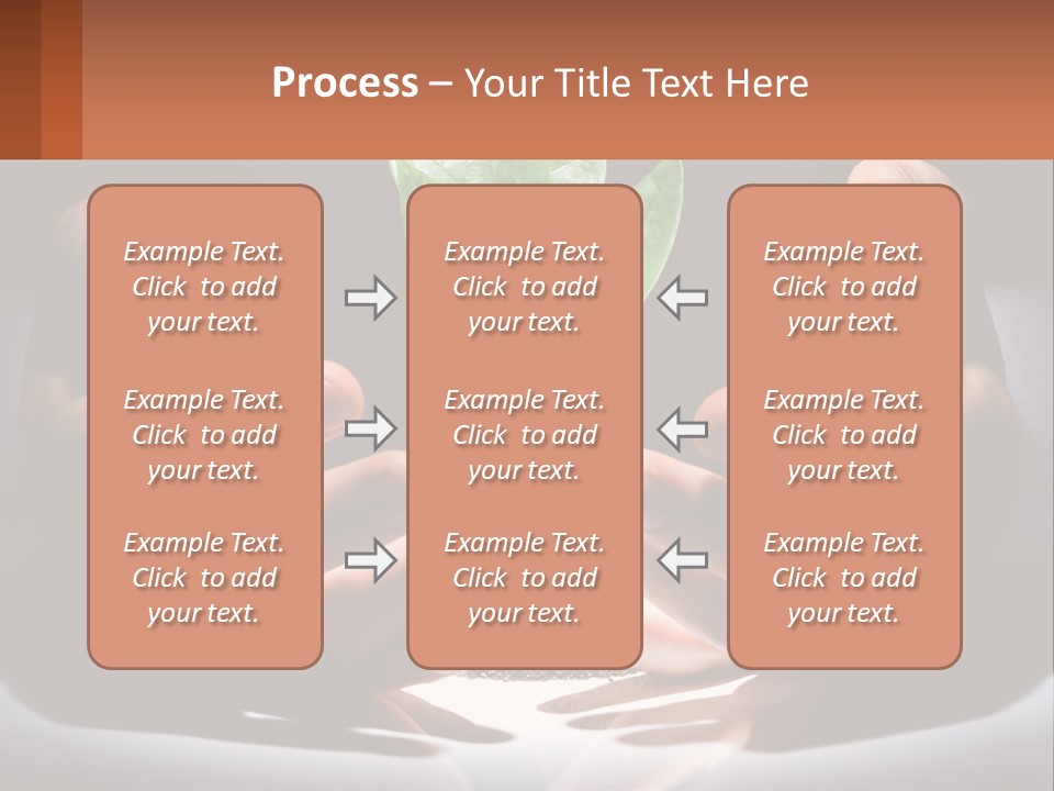 Care Black Expand PowerPoint Template