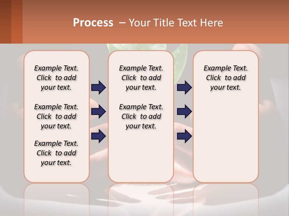 Care Black Expand PowerPoint Template