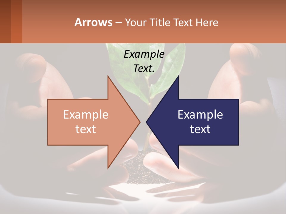 Care Black Expand PowerPoint Template