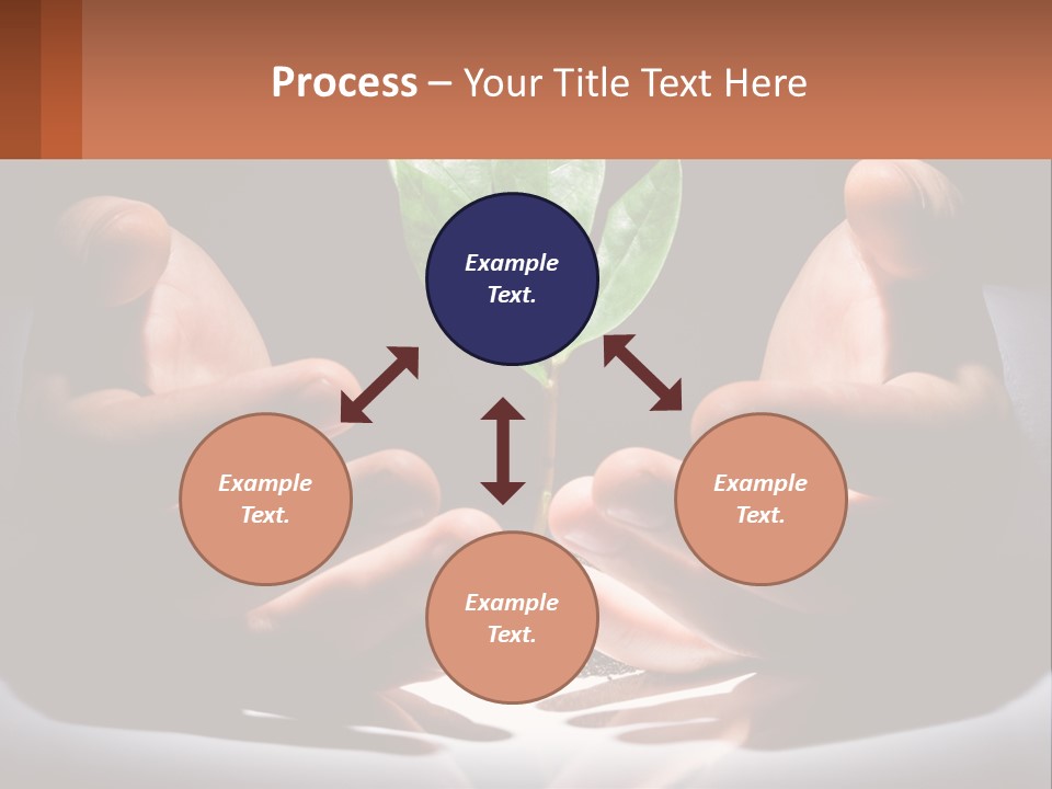 Care Black Expand PowerPoint Template