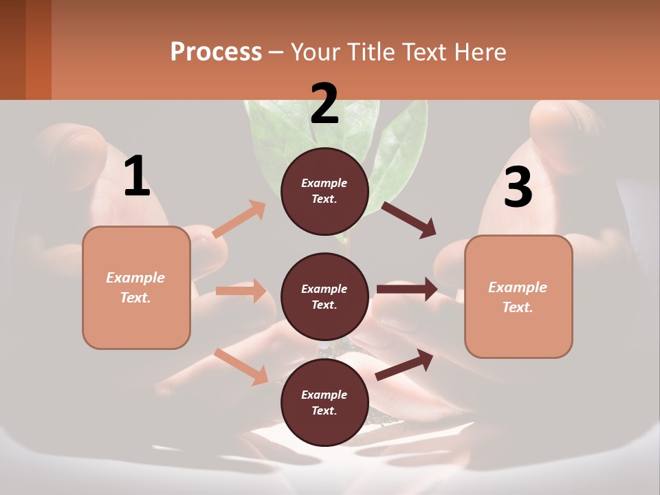 Care Black Expand PowerPoint Template
