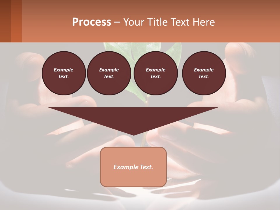 Care Black Expand PowerPoint Template