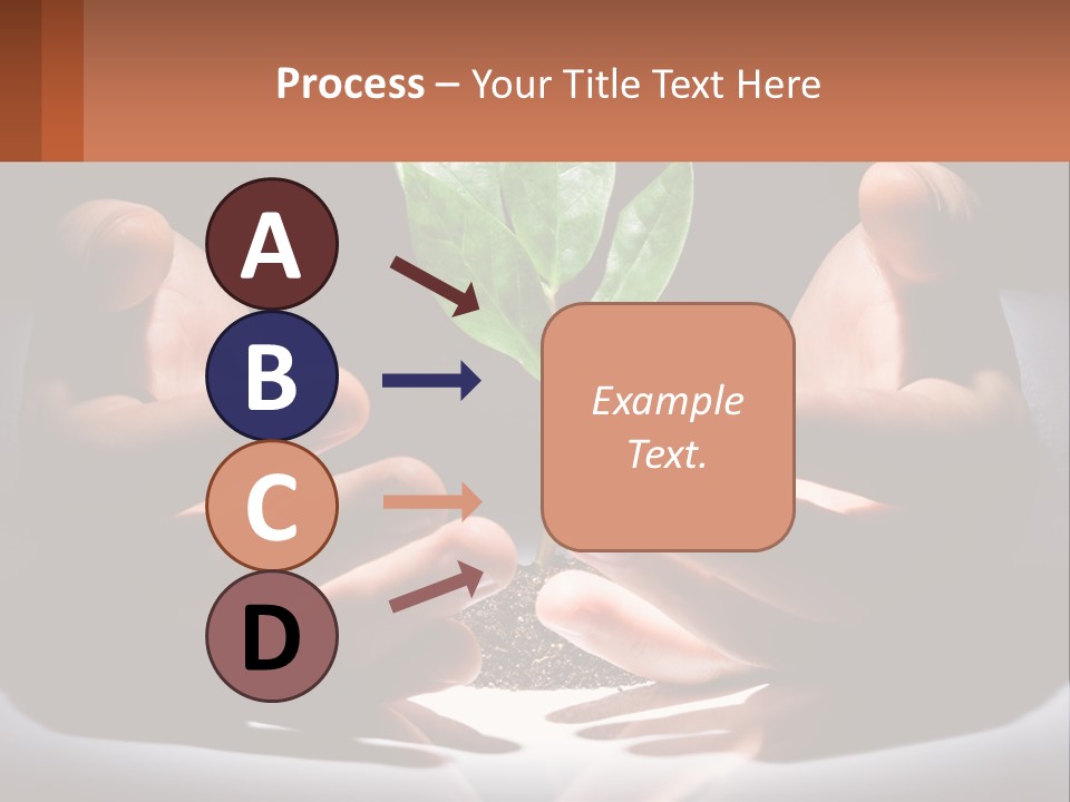 Care Black Expand PowerPoint Template