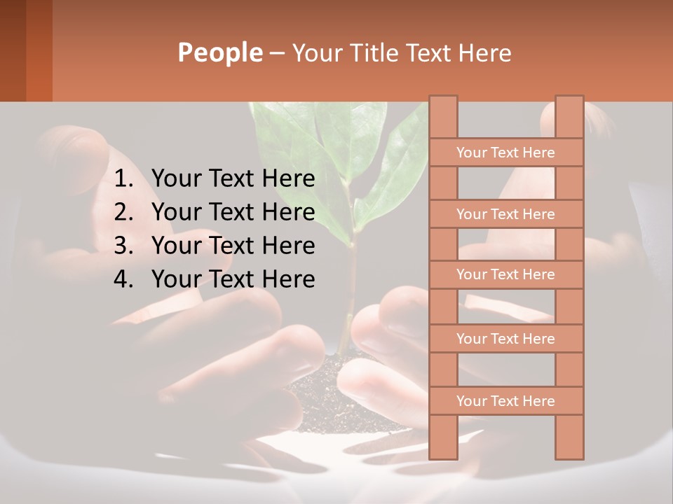Care Black Expand PowerPoint Template