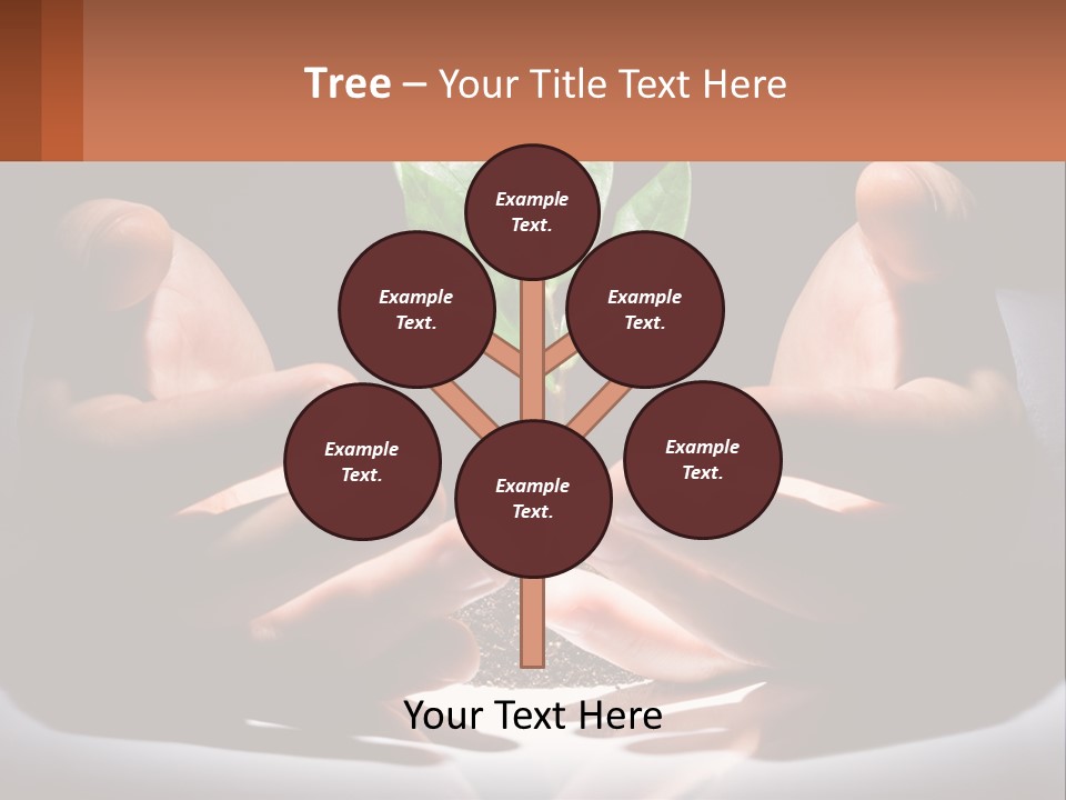 Care Black Expand PowerPoint Template