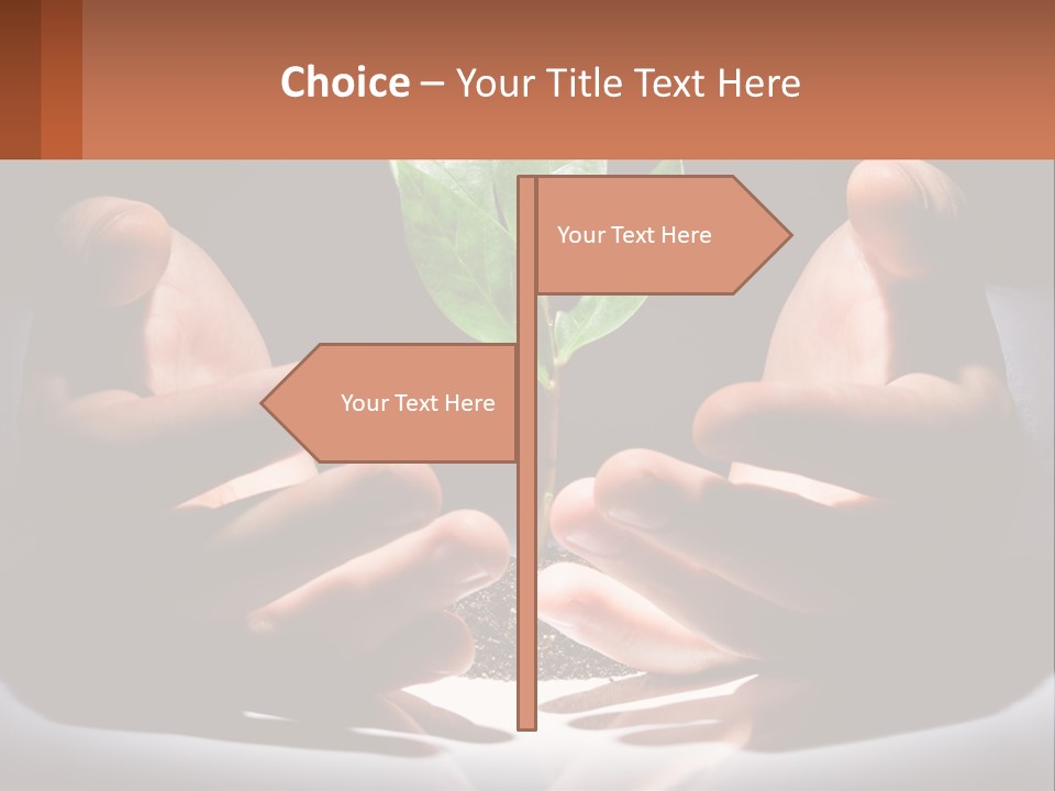 Care Black Expand PowerPoint Template