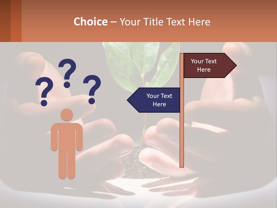 Care Black Expand PowerPoint Template