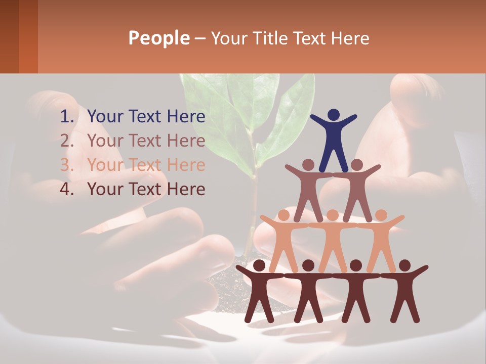 Care Black Expand PowerPoint Template