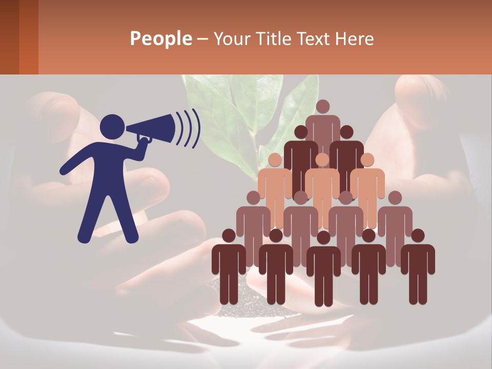 Care Black Expand PowerPoint Template