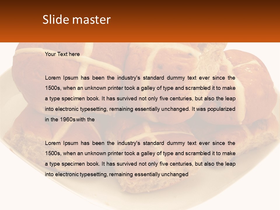 Fare Bread Raisin PowerPoint Template