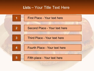 Fare Bread Raisin PowerPoint Template