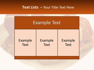 Fare Bread Raisin PowerPoint Template