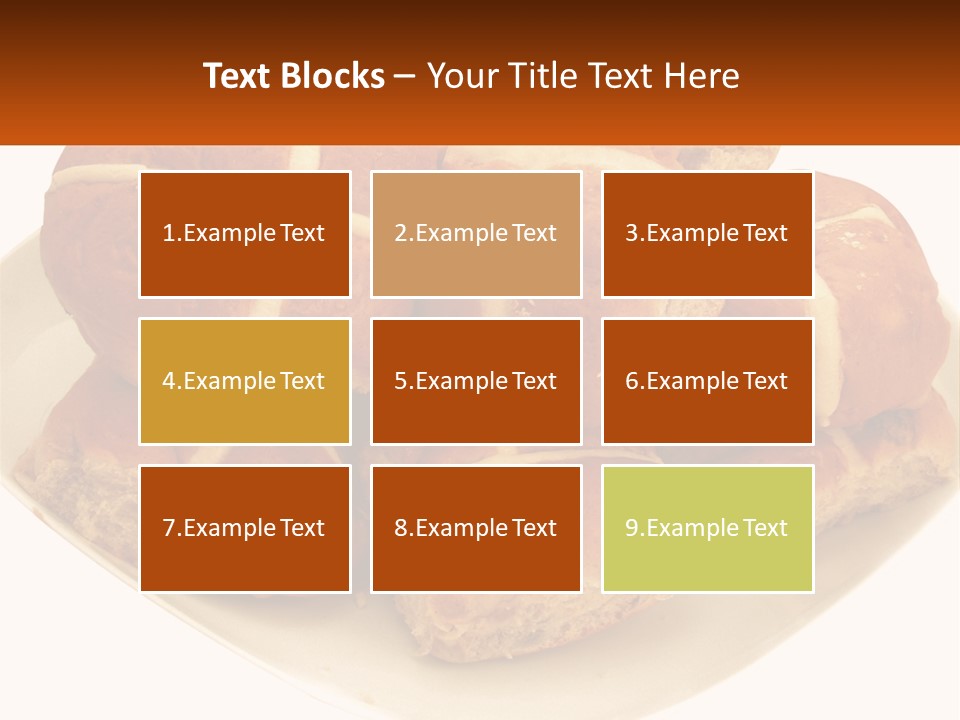 Fare Bread Raisin PowerPoint Template