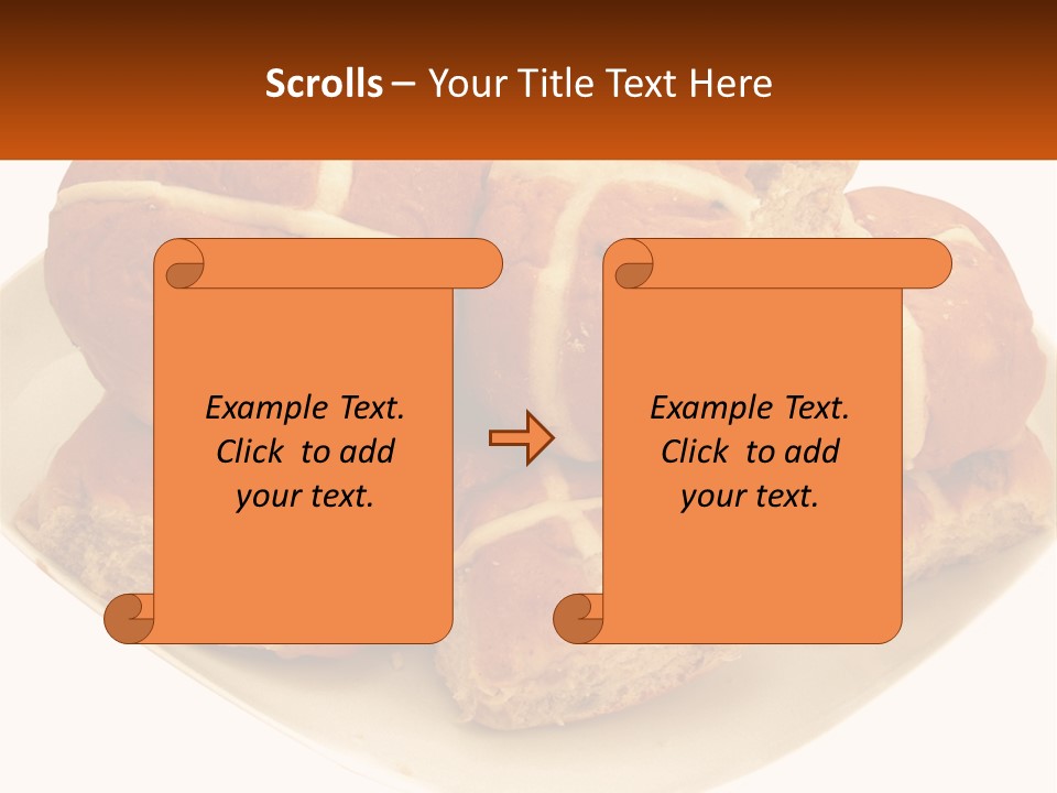 Fare Bread Raisin PowerPoint Template