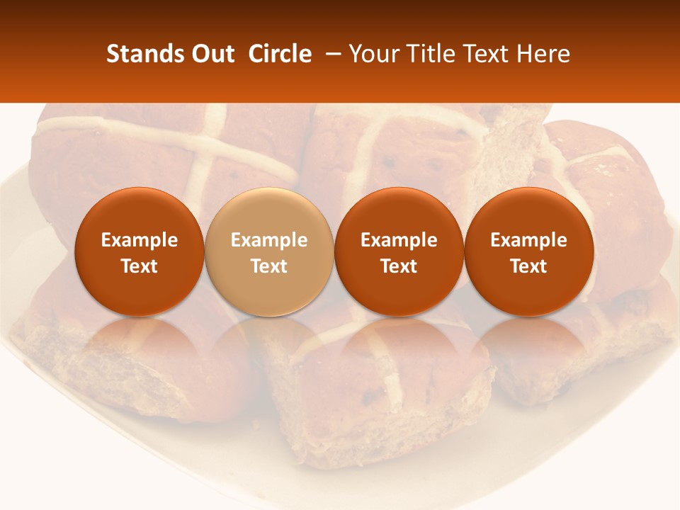 Fare Bread Raisin PowerPoint Template