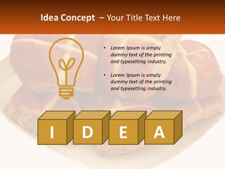 Fare Bread Raisin PowerPoint Template