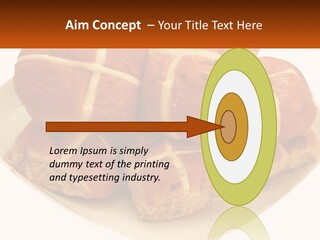 Fare Bread Raisin PowerPoint Template