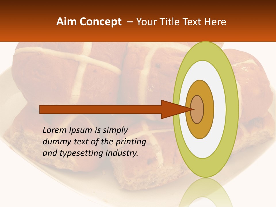 Fare Bread Raisin PowerPoint Template