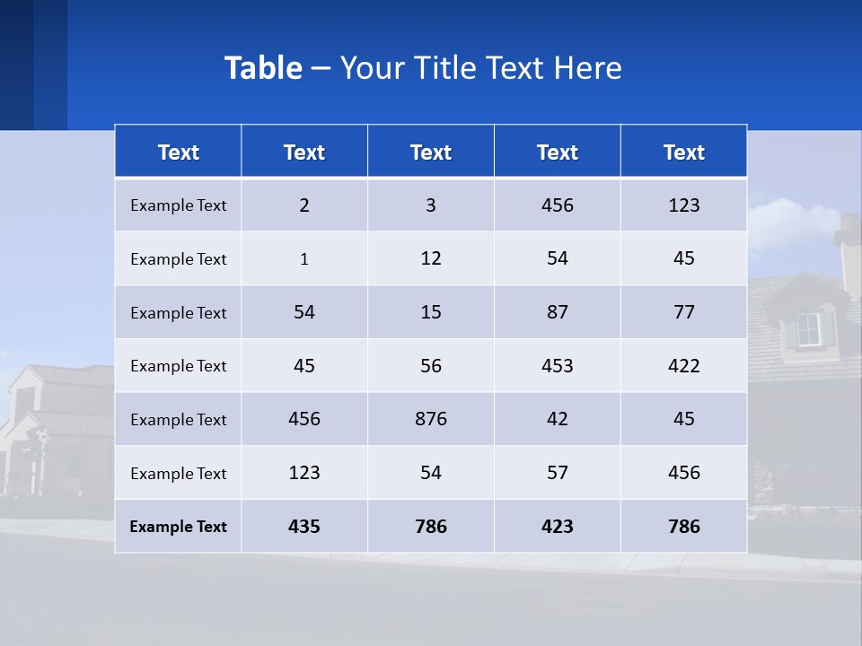 Walls Masonry Architect PowerPoint Template