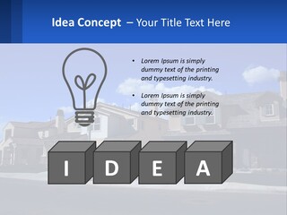 Walls Masonry Architect PowerPoint Template