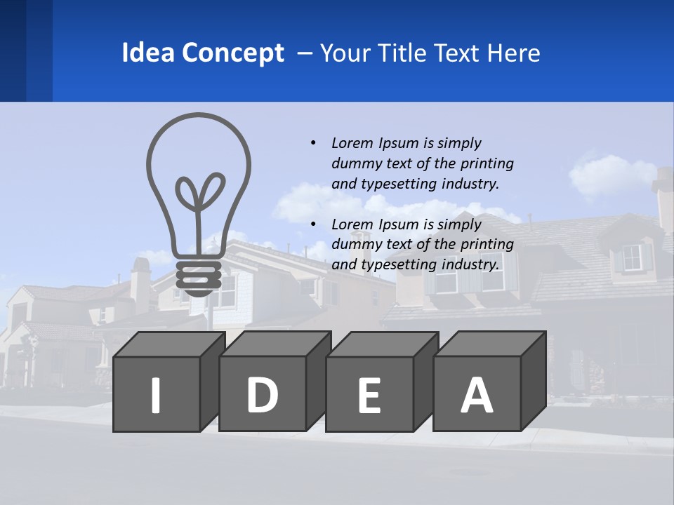 Walls Masonry Architect PowerPoint Template