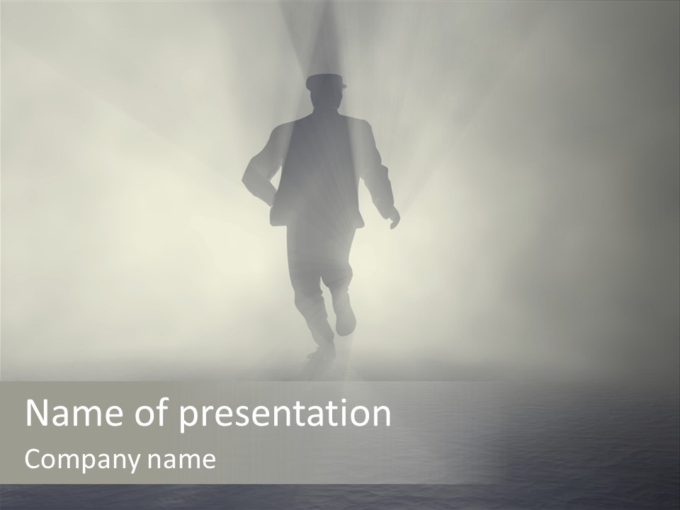 Intelligence Smoke Service PowerPoint Template