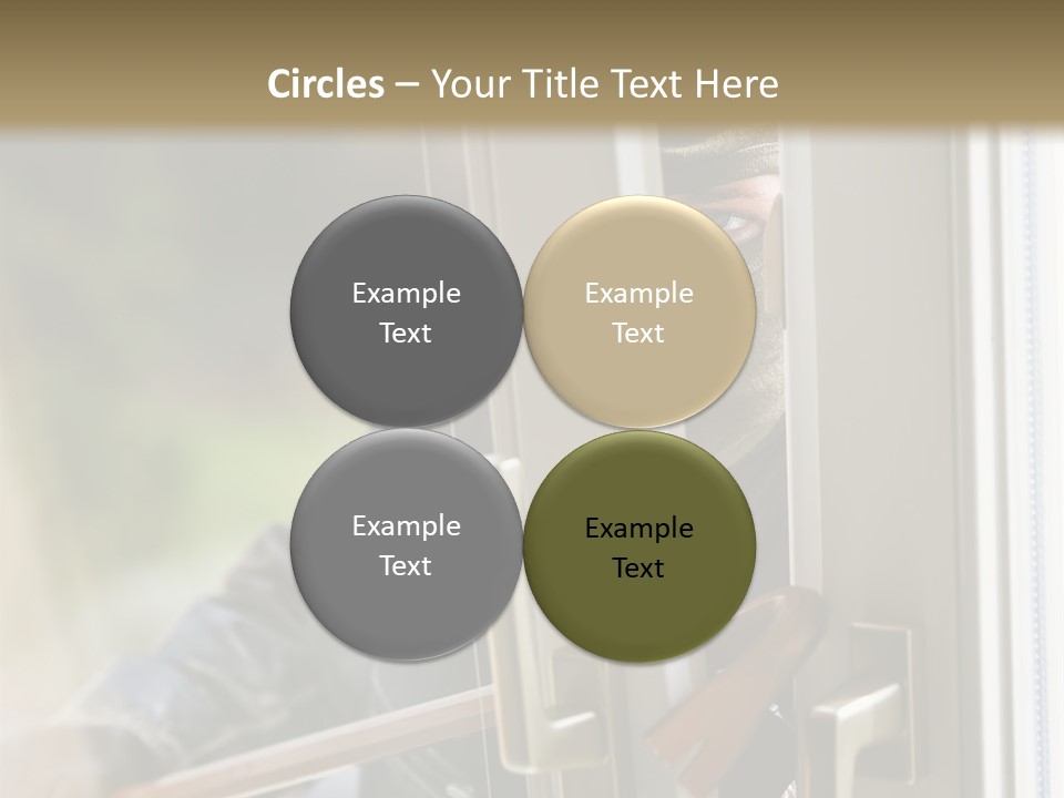 Property Face Burglary PowerPoint Template