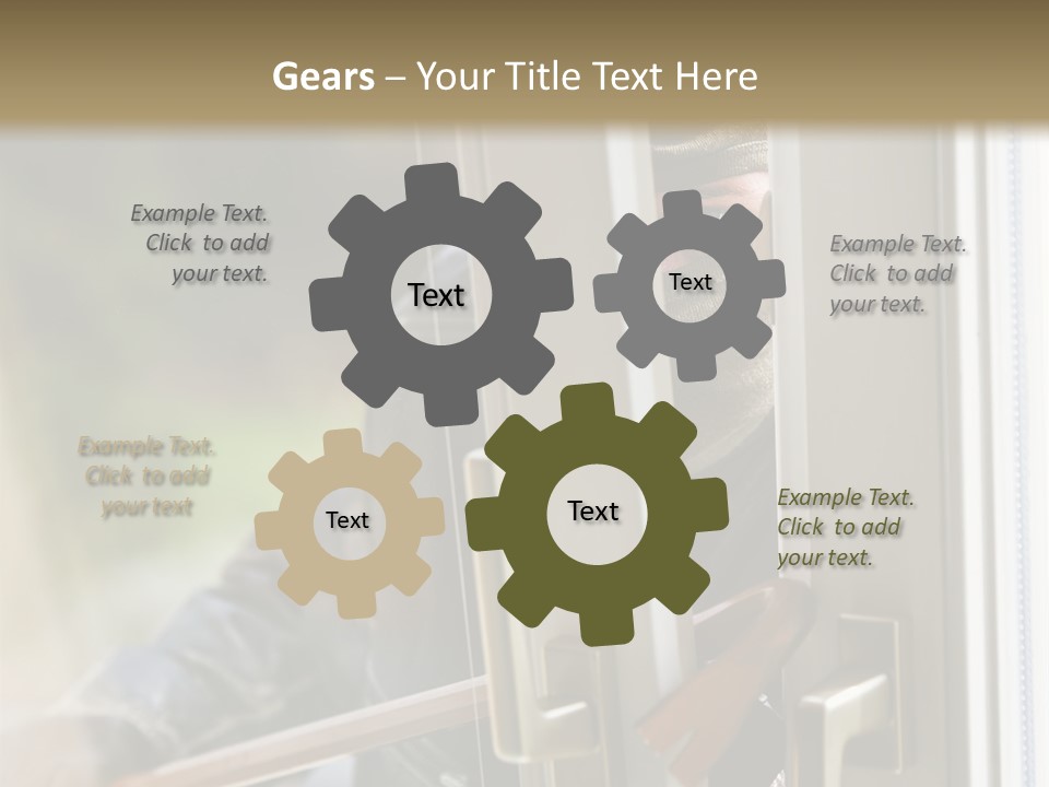 Property Face Burglary PowerPoint Template