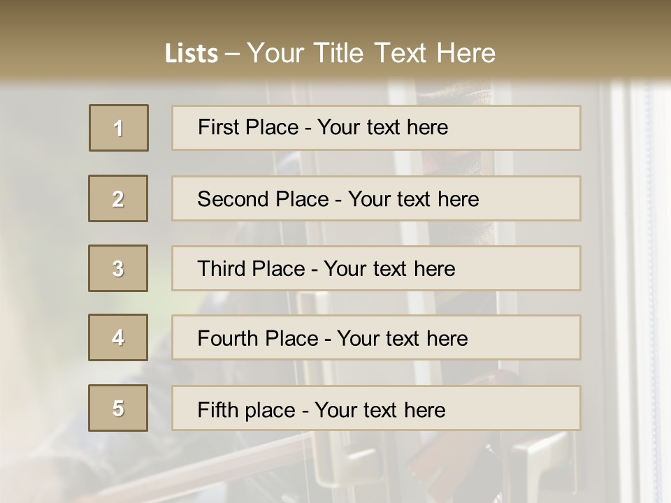 Property Face Burglary PowerPoint Template