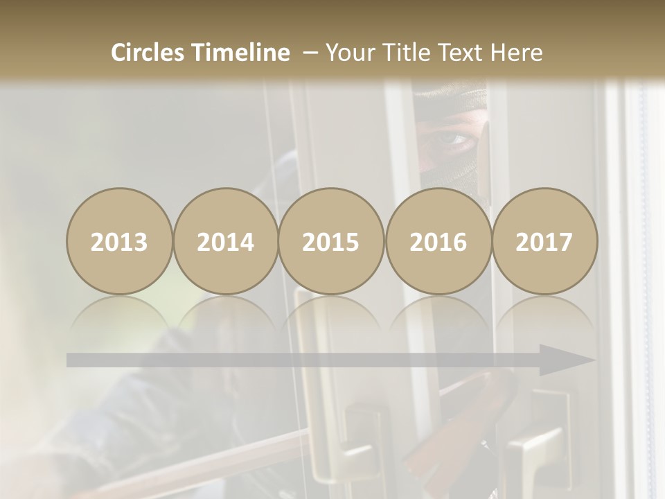 Property Face Burglary PowerPoint Template