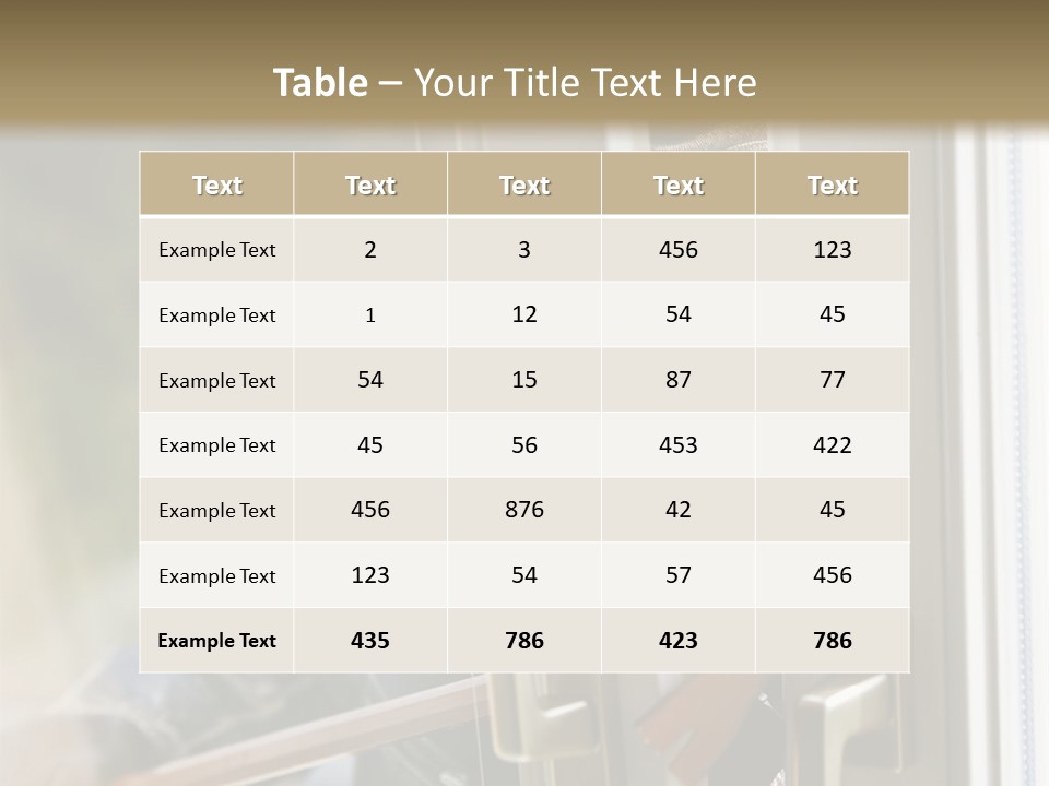 Property Face Burglary PowerPoint Template