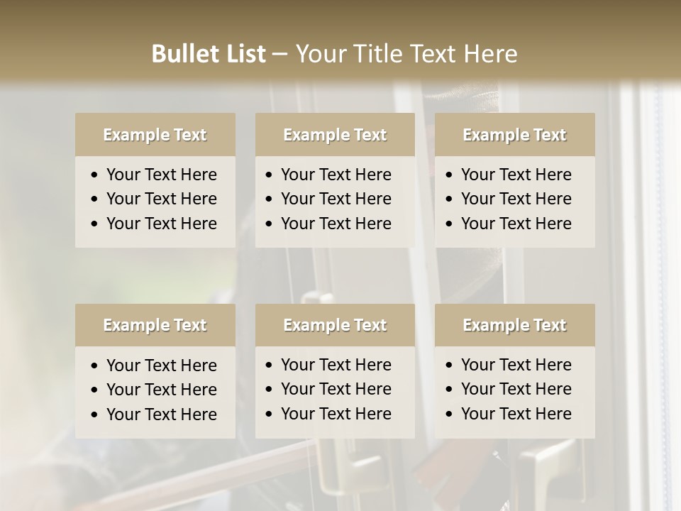 Property Face Burglary PowerPoint Template