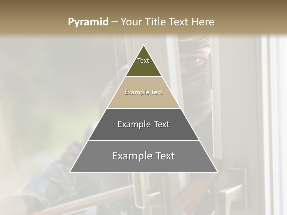 Property Face Burglary PowerPoint Template