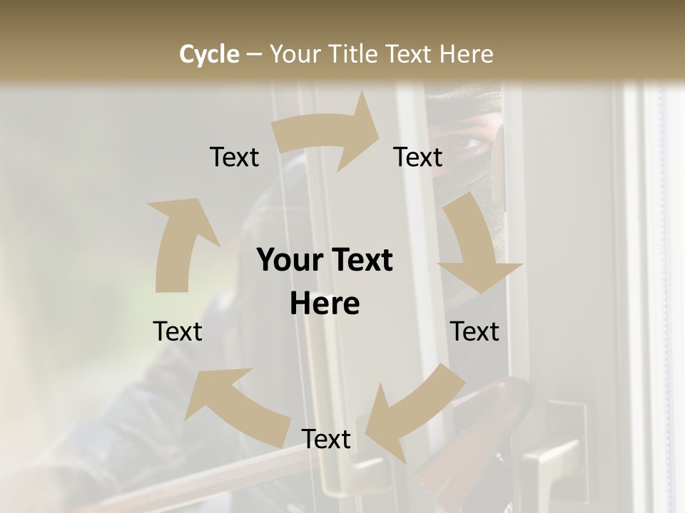 Property Face Burglary PowerPoint Template