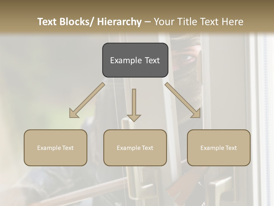 Property Face Burglary PowerPoint Template