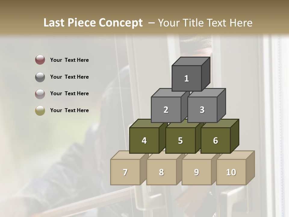Property Face Burglary PowerPoint Template