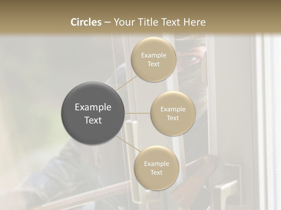 Property Face Burglary PowerPoint Template