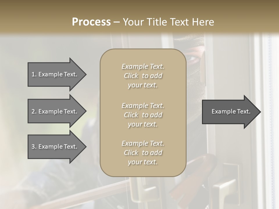 Property Face Burglary PowerPoint Template