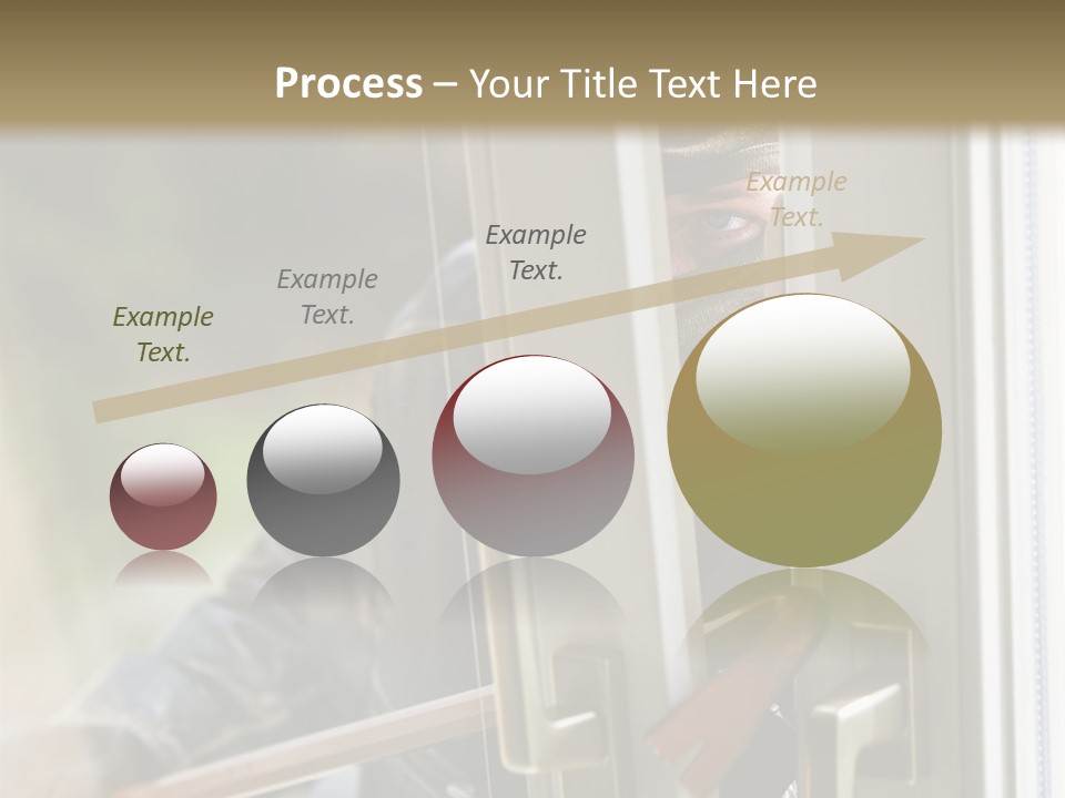 Property Face Burglary PowerPoint Template