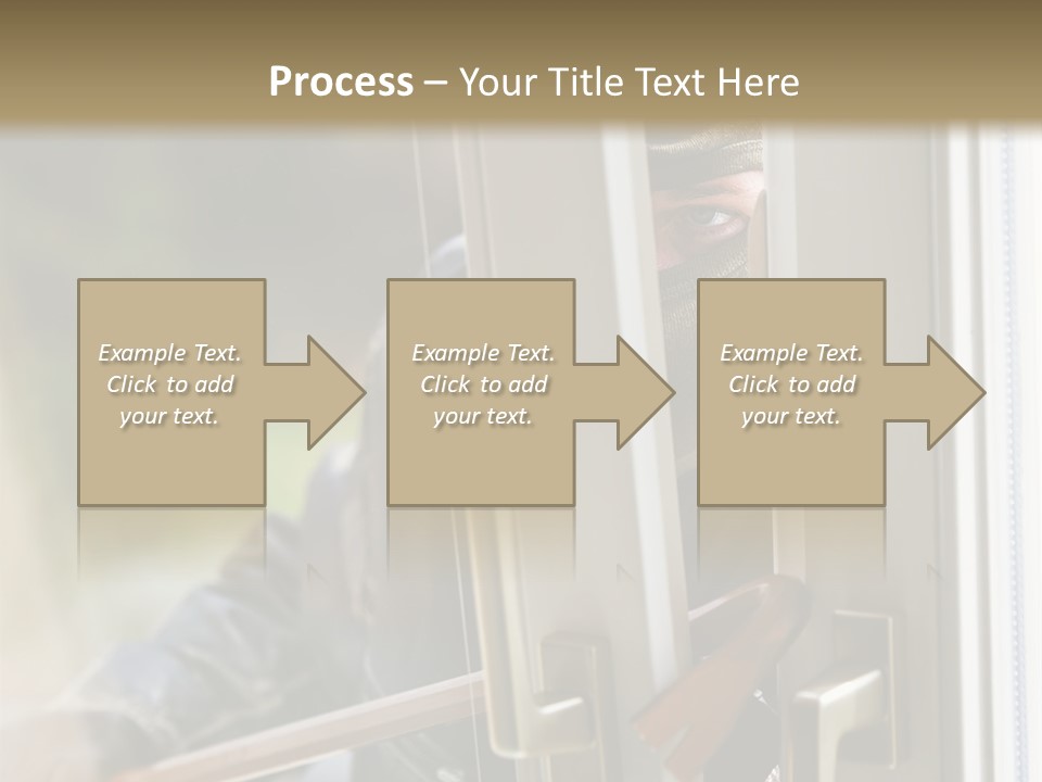 Property Face Burglary PowerPoint Template