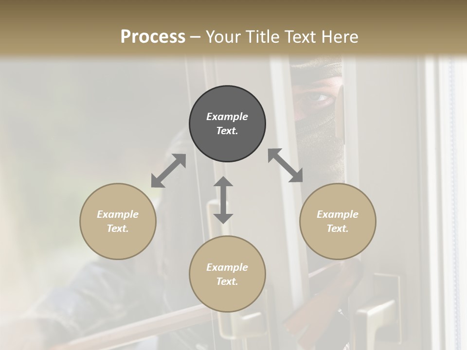Property Face Burglary PowerPoint Template