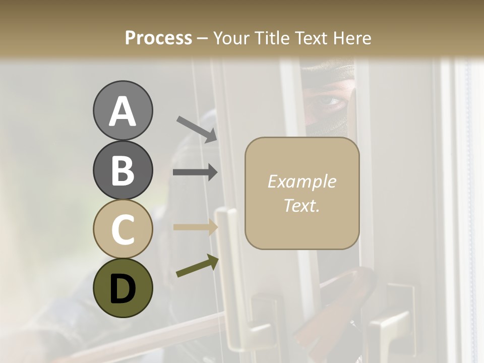 Property Face Burglary PowerPoint Template