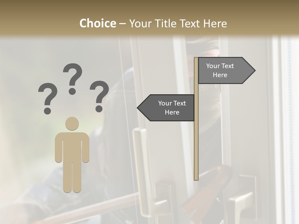 Property Face Burglary PowerPoint Template