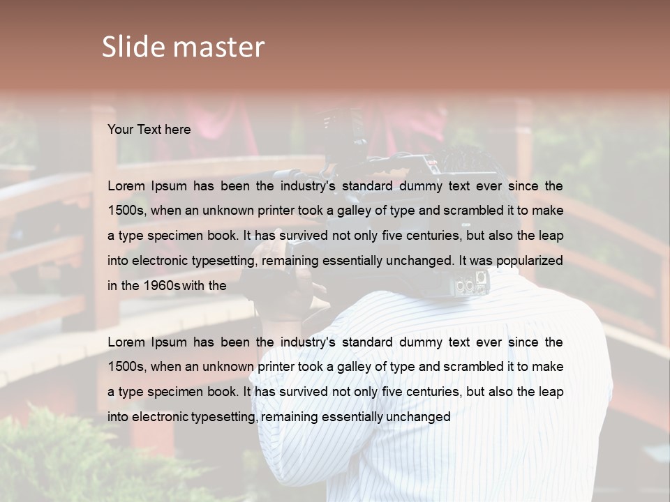 Record Profession Outdoor PowerPoint Template