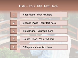 Record Profession Outdoor PowerPoint Template