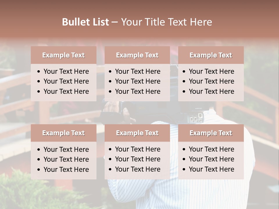 Record Profession Outdoor PowerPoint Template