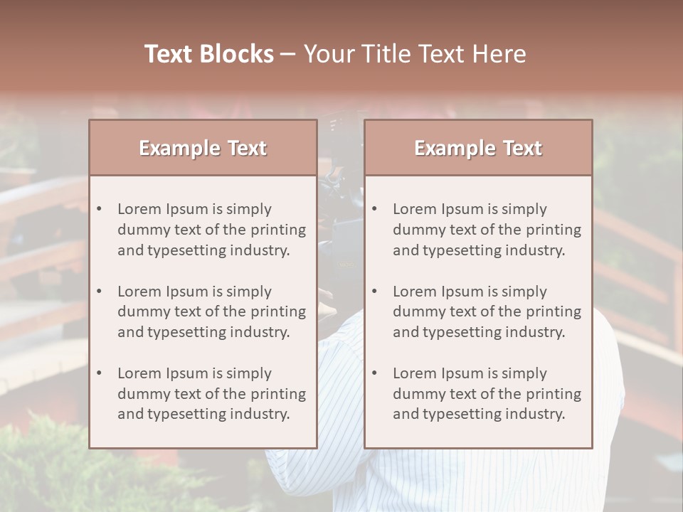 Record Profession Outdoor PowerPoint Template