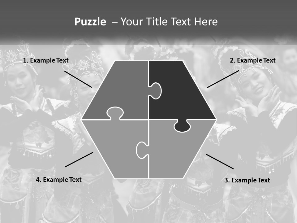 Colors Tradition Mickey PowerPoint Template