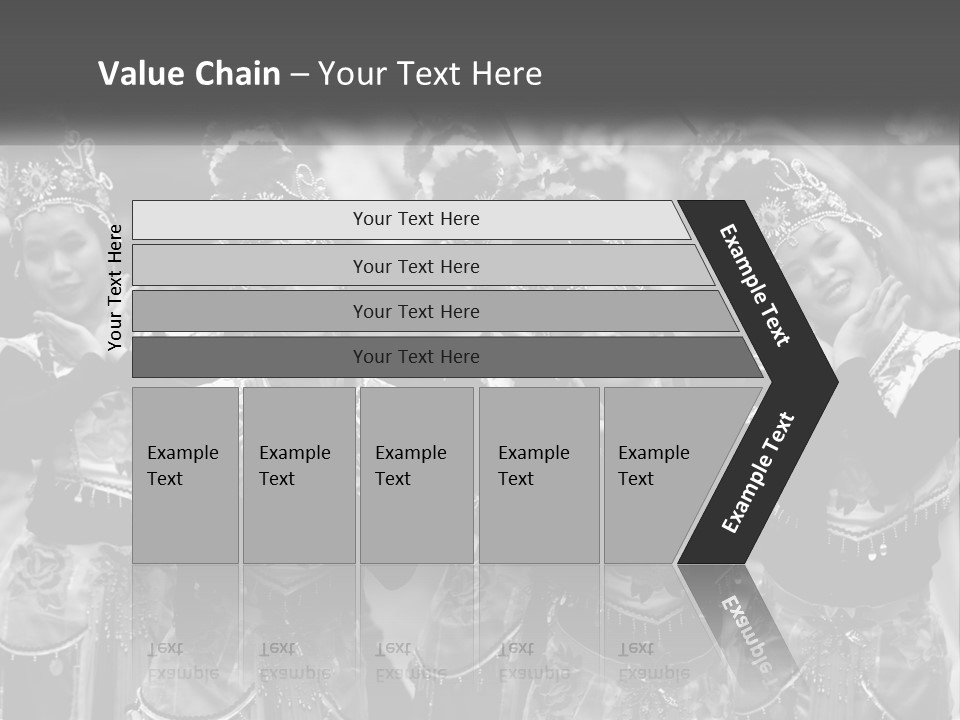 Colors Tradition Mickey PowerPoint Template