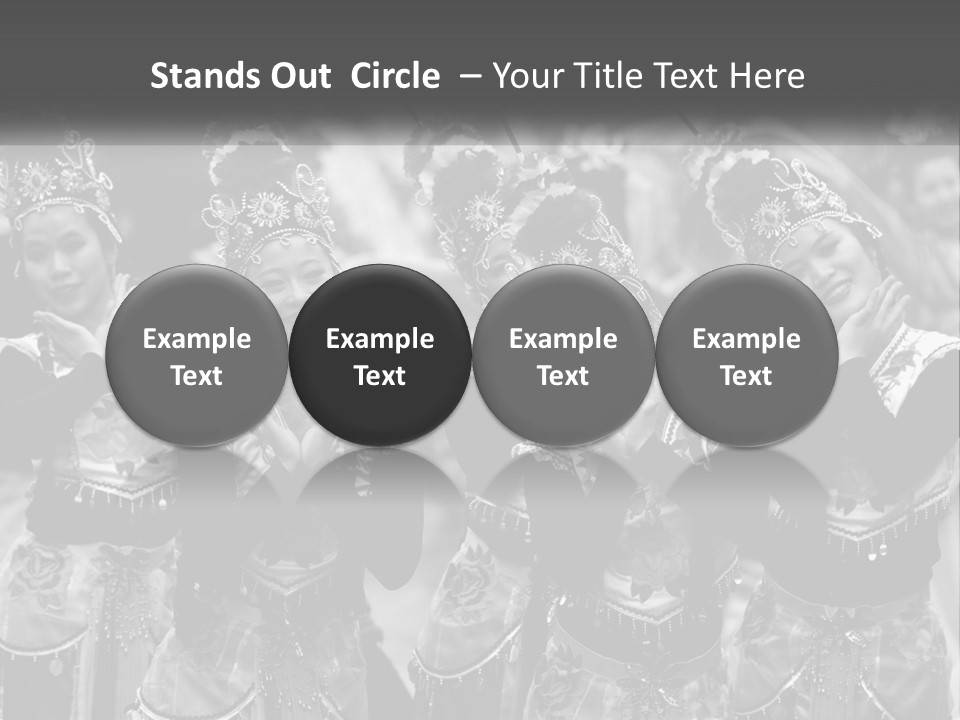 Colors Tradition Mickey PowerPoint Template